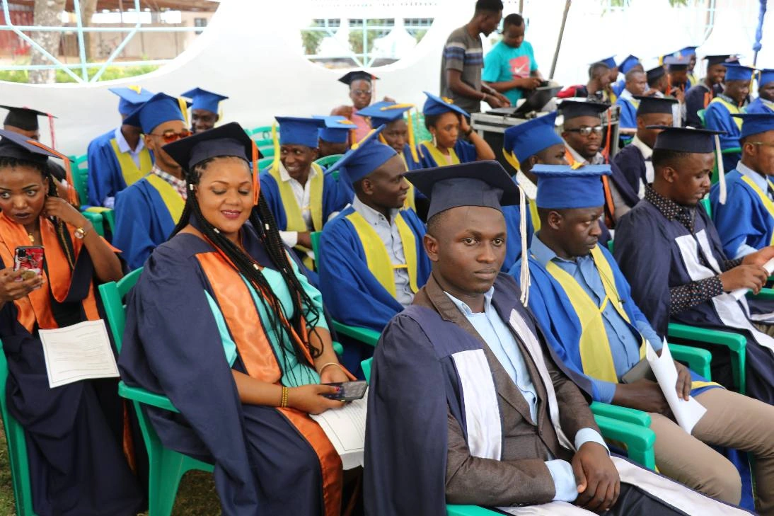 Graduates celebrating