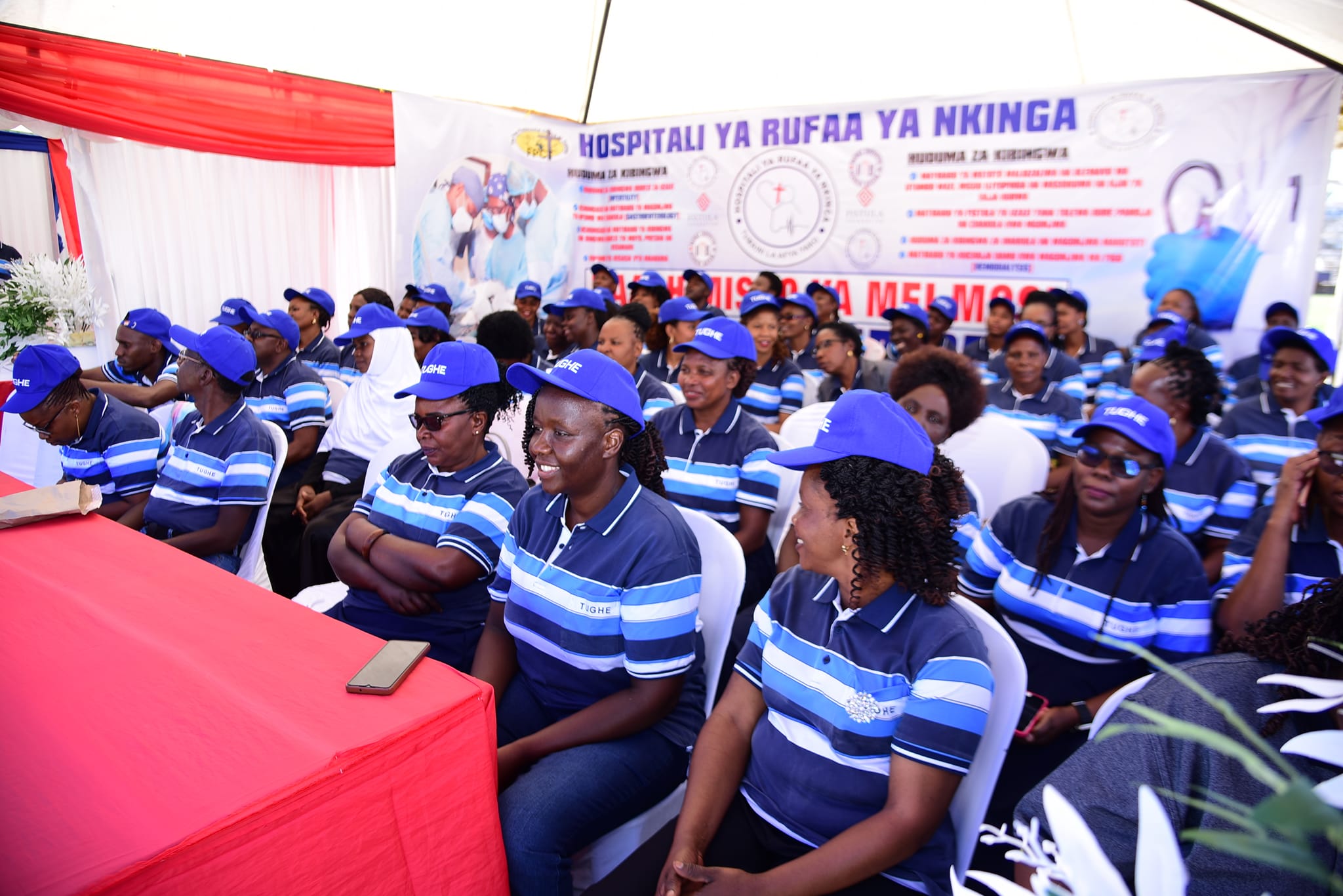 NRH team at a national commemoration event