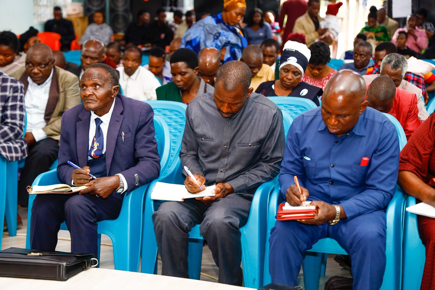 Teaching moment in church