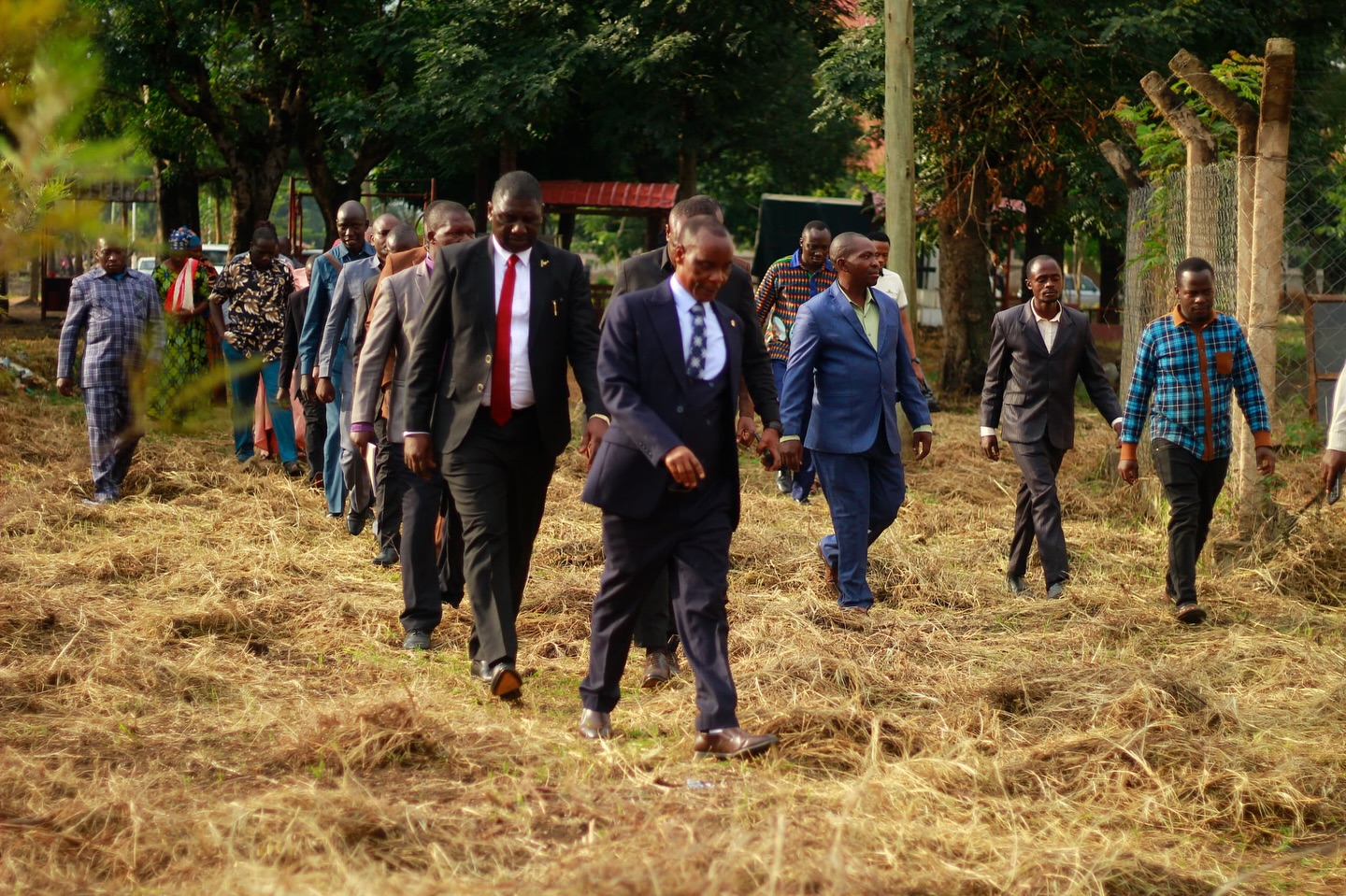 Leaders touring ministry sites