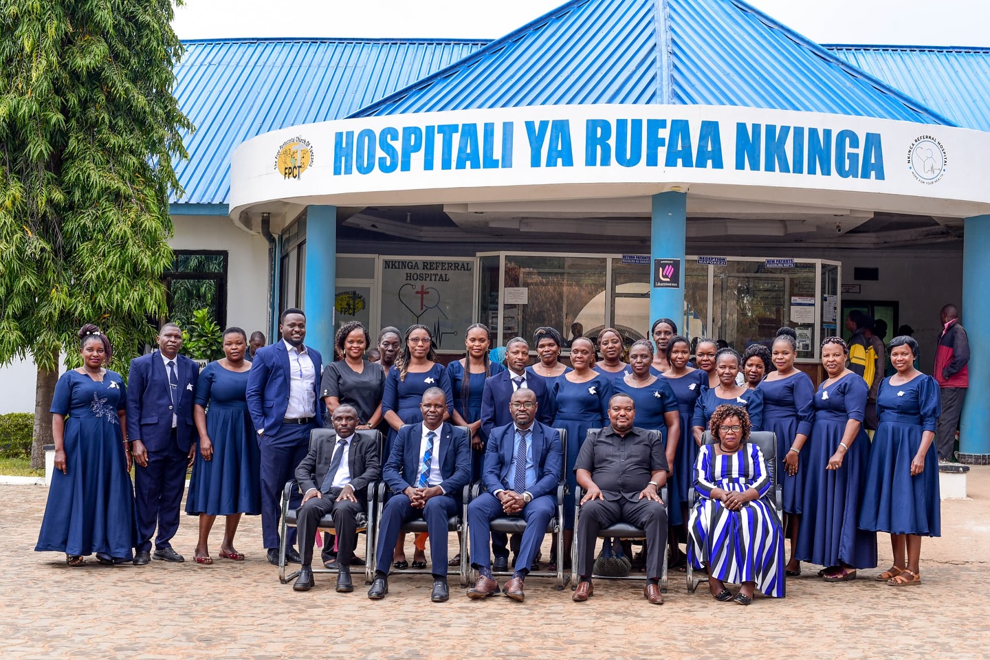 Nkinga Hospital staff team