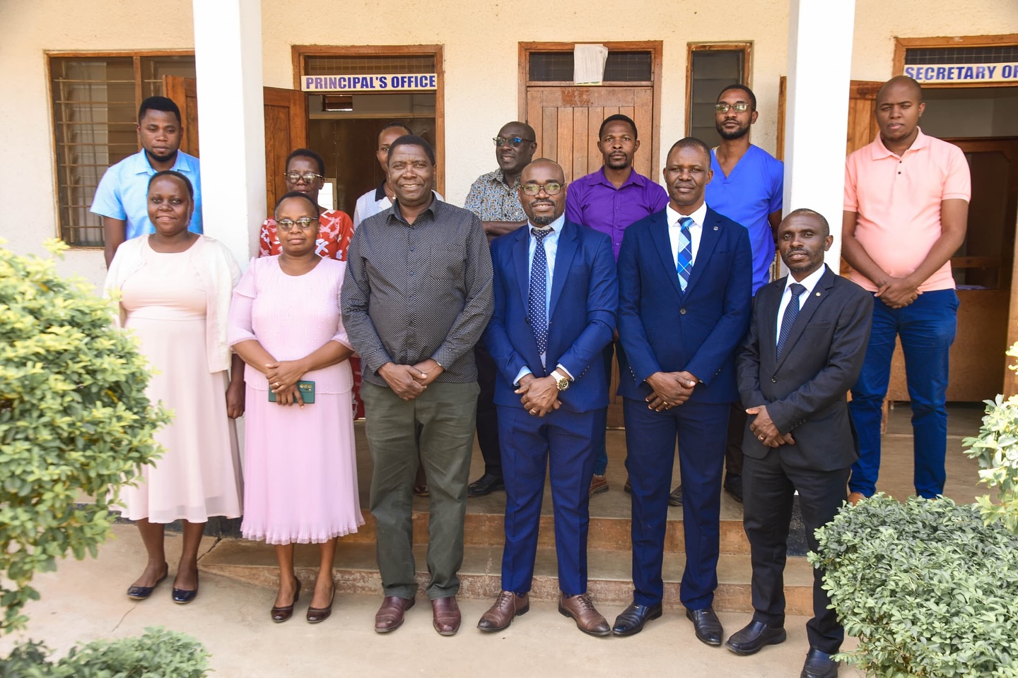 Nkinga staff and FPCT leaders group photo