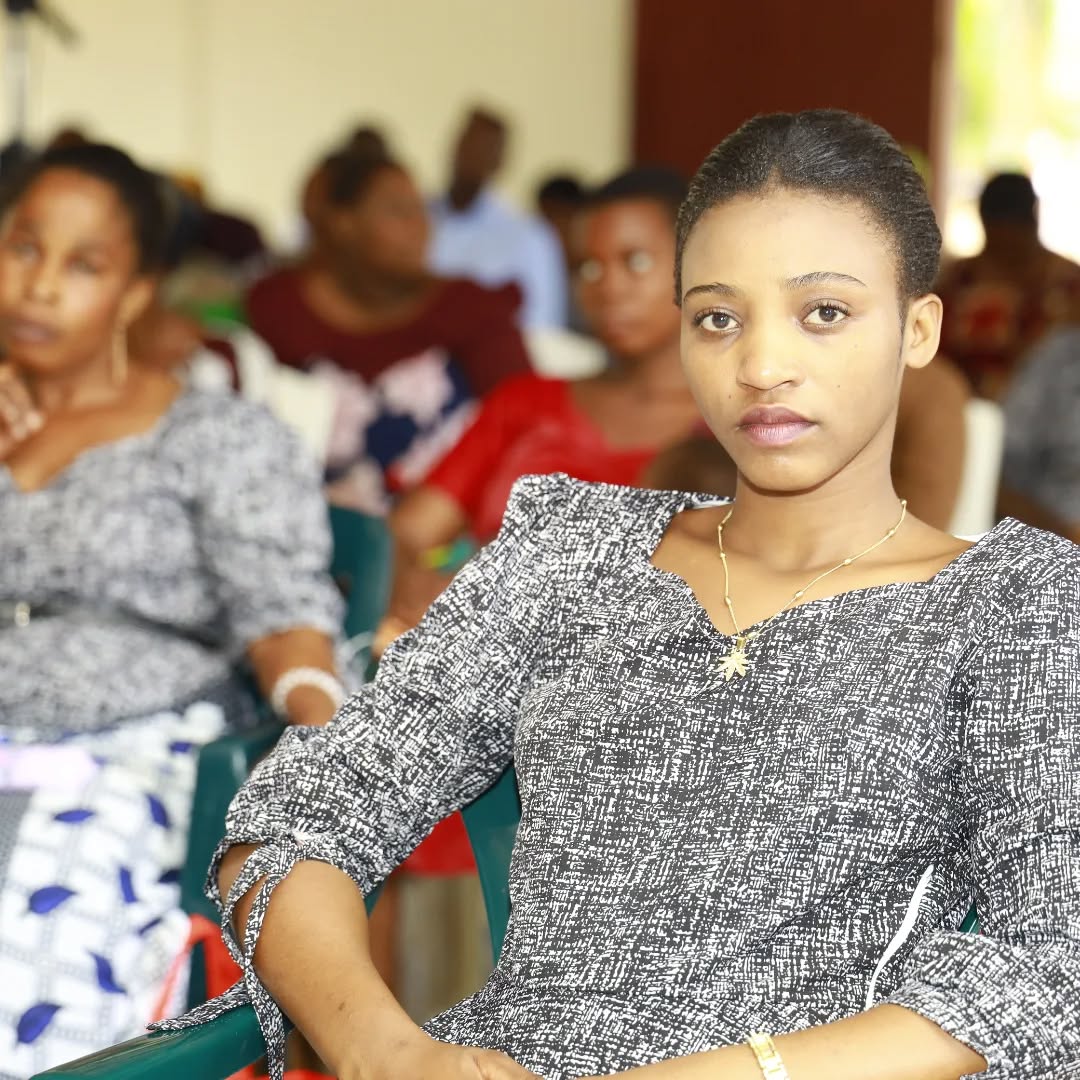 Congregation at worship service