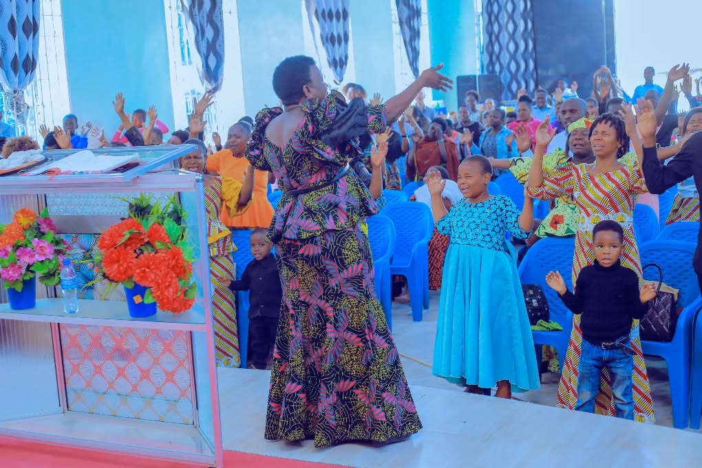Church service moment
