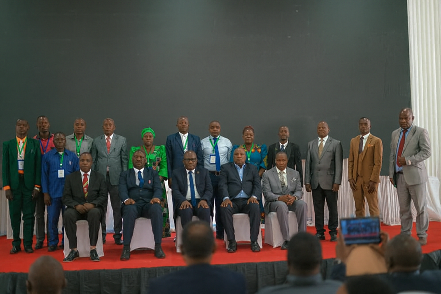 Leaders in group photo