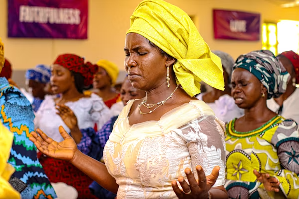 Scripture-first prayer in a gathering